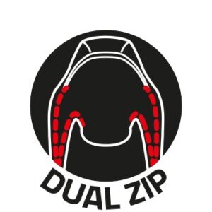 Cremallera dual