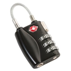 CANDADO FERRINO CABLE - NEGRO