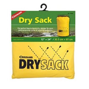 BOLSA SECA EN PVC COGHLANS AMARILLA