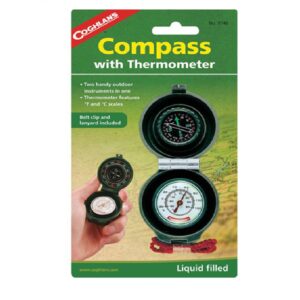 BRUJULA CON TERMOMETRO COMPASS COGHLANS