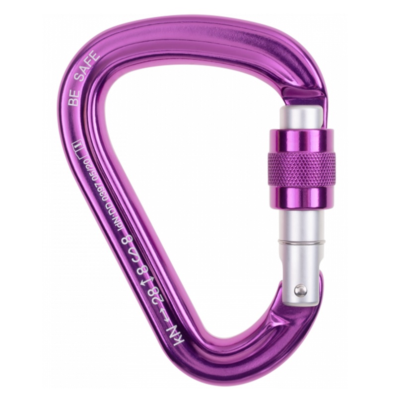 MOSQUETON BEAL SCREW FUCSIA - Image 3