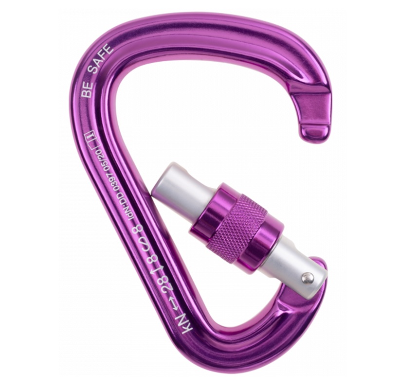 MOSQUETON BEAL SCREW FUCSIA - Image 4