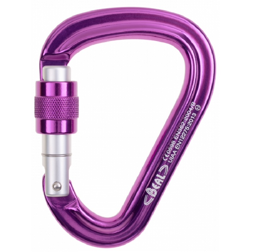 MOSQUETON BEAL SCREW FUCSIA - Image 6