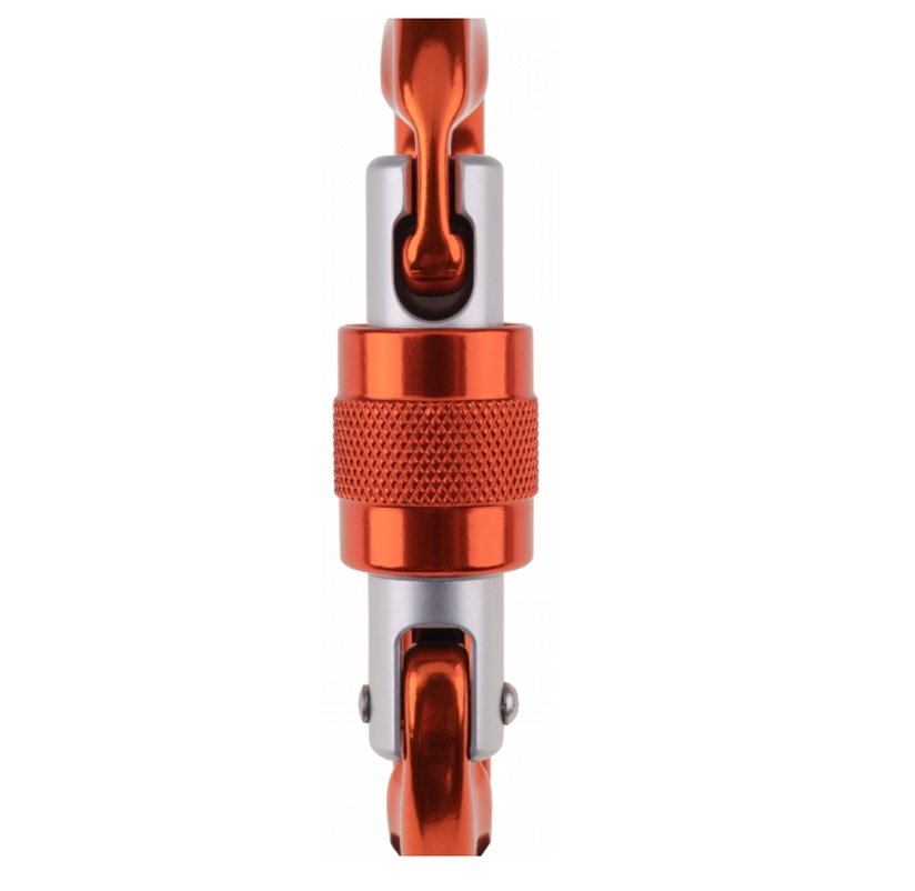 MOSQUETON BEAL SCREW NARANJA - Image 3