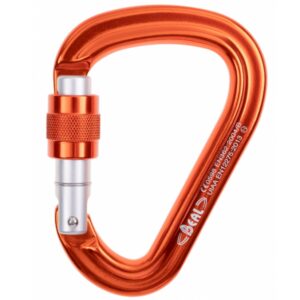 MOSQUETON BEAL SCREW NARANJA