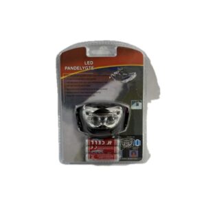 Linterna frontal Official tipo AAA negra