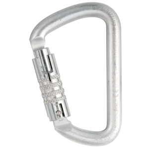 mosqueton de acero con triple seguro