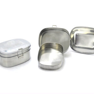 Marmita de Aluminio 250 g | Contenedor Ligero para Comidas – Tienda Nómada