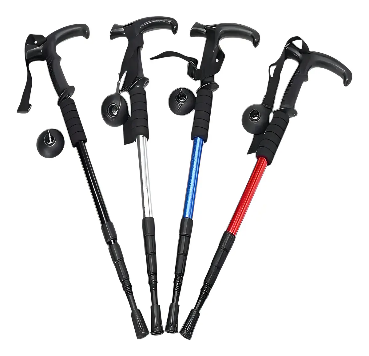 baston trekking antishock plegable